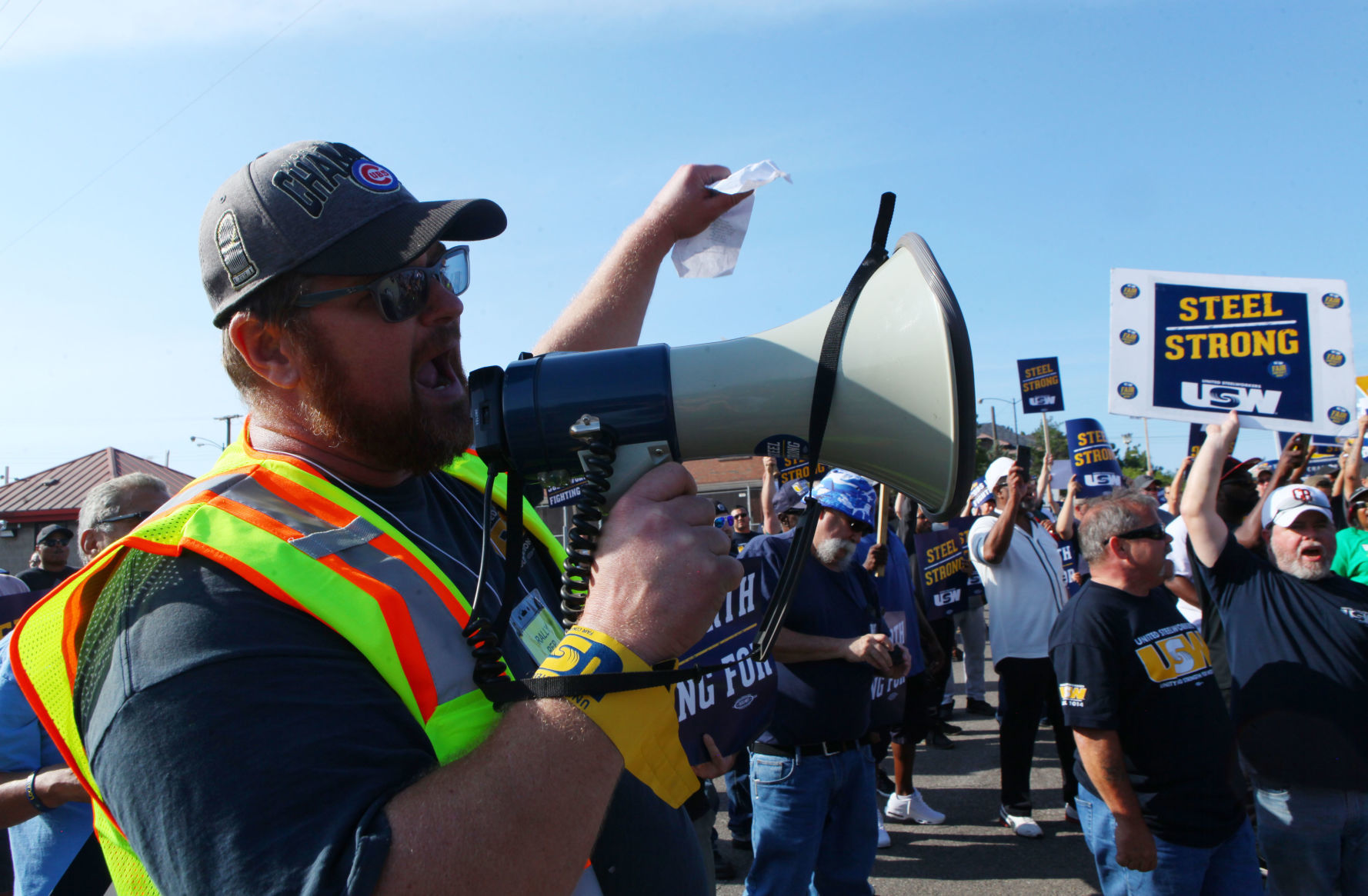 Gallery: Steelworkers rally in Gary